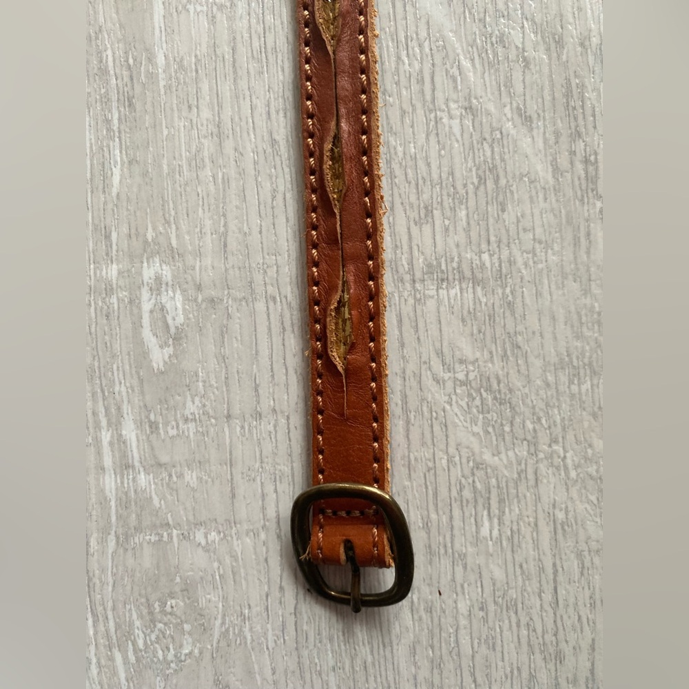 Brown Leather Belt